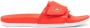 Adidas by Stella McCartney logo-strap pool slides Orange - Thumbnail 1