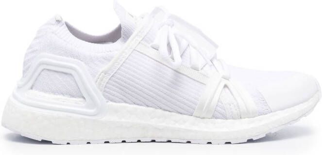 Adidas by Stella McCartney panelled lace-up sneakers White