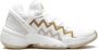 Adidas D.O.N Issue 2 "White Gold Metallic" sneakers - Thumbnail 1