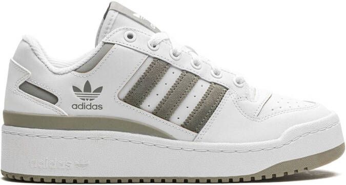 Adidas Forum Bold Stripes "White Silver Pebble" sneakers