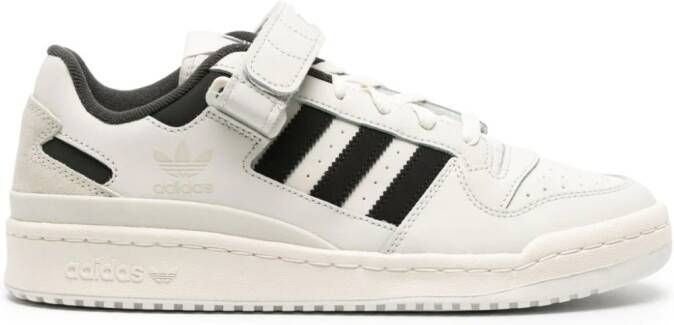 Adidas Forum touch-strap lace-up sneakers White
