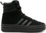 Adidas Gazelle 3-stripes padded-ankles sneakers Black - Thumbnail 1