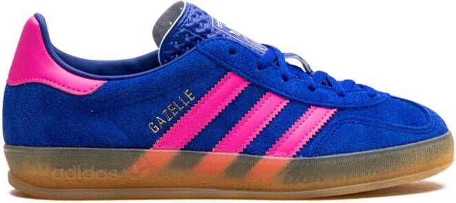 Adidas Gazelle Indoor "Blue Lucid Pink" sneakers