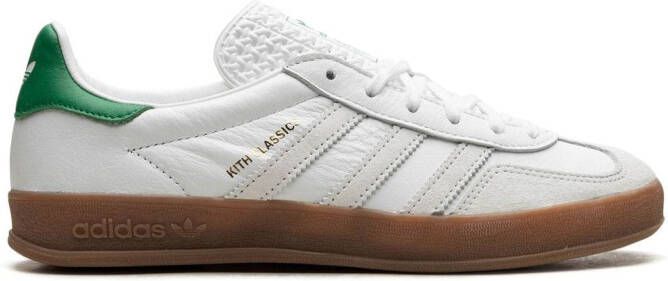 Adidas Gazelle Indoor "Kith- White Green" sneakers