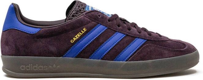 Adidas Gazelle Indoor "Shadow Maroon Lucid Blue"sneakers Brown