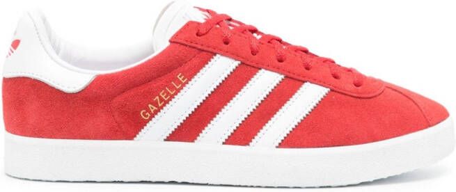 adidas Gazelle logo-print sneakers Red