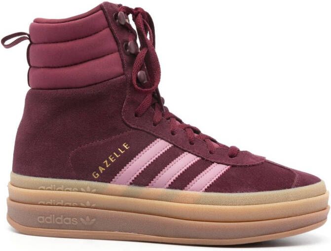 Adidas Gazelle suede sneakers Red