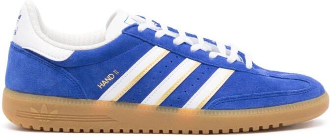 Adidas Hand 2 3-Stripes suede sneakers Blue