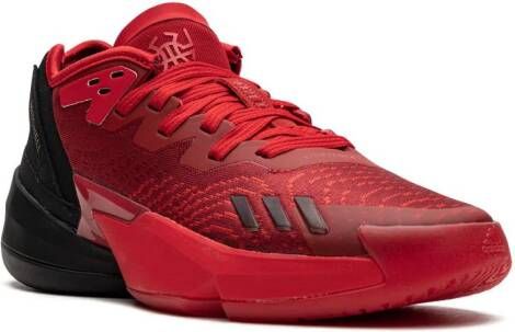 Adidas Kids D.O.N. Issue 4 J "Future of Fast" sneakers Red