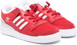 Adidas Kids Forum low-top sneakers Red