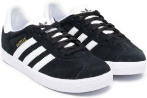 Adidas Kids Gazelle suede sneakers Black