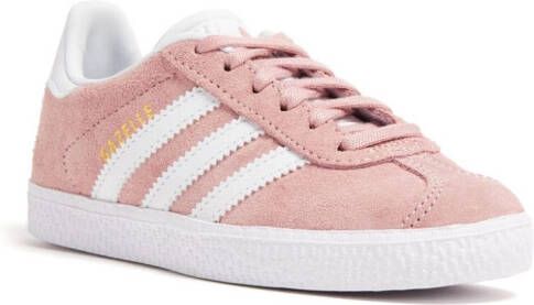 Adidas Kids Gazelle suede sneakers Pink