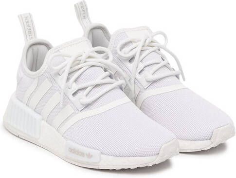 Adidas Kids NMD low-top trainers White