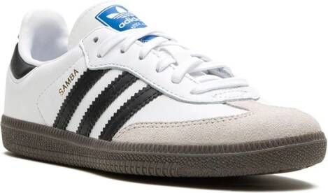 Adidas Kids Samba OG C "White Black" sneakers