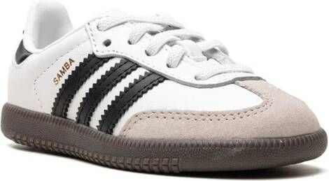 Adidas Kids Samba "White Black Gum" sneakers