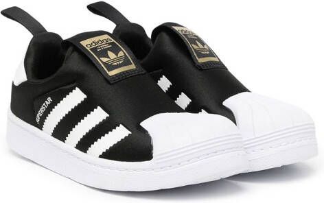 Adidas Kids Superstar 360 low-top sneakers Black