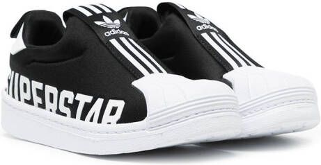 Adidas Kids Superstar 360 slip-on sneakers Black