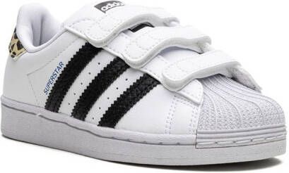 Adidas Kids Superstar CG C "Leopard" sneakers White