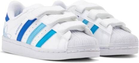 Adidas Kids Superstar leather sneakers White