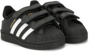 Adidas Kids Superstar low-top sneakers Black