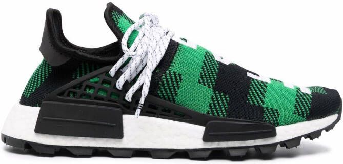 adidas knitted upper low-top sneakers Green