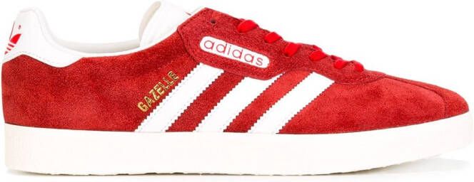 Adidas lace up sneakers Red