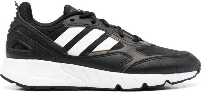 Adidas low-top lace-up sneakers Black