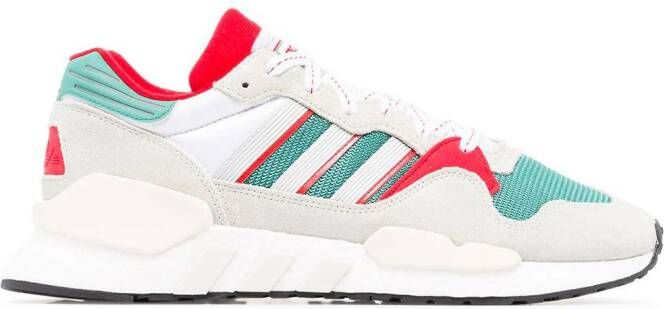 Adidas Never Made multicoloured ZX930 x EQT suede sneakers Green