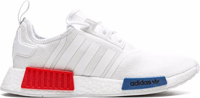 Adidas NMD_R1 "White White Blue" sneakers