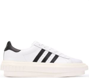 Adidas Originals low-top platform trainers White