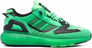 Adidas panelled low-top sneakers Green