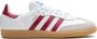 Adidas Samba OG "Collegiate Burgundy" sneakers White - Thumbnail 1
