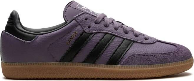 Adidas Samba OG leather sneakers Purple