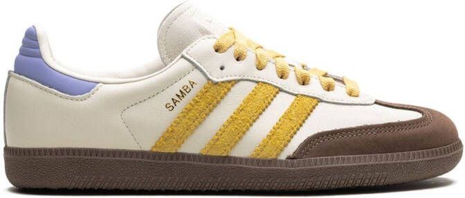 Adidas Samba OG leather sneakers Yellow