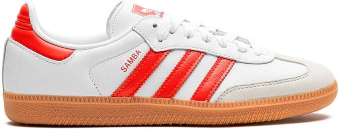 Adidas Samba "White Solar Red" sneakers