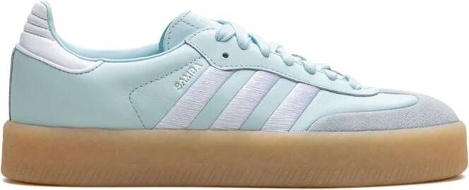 Adidas Sambae "Almost Blue Silver Metallic Gum" sneakers