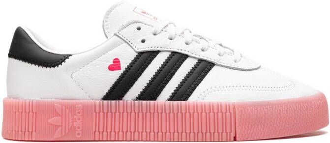 Adidas Sambarose "Valentine" sneakers White