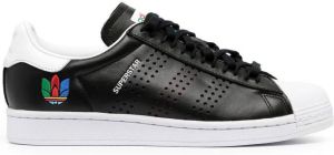 Adidas Superstar low-top leather sneakers Black