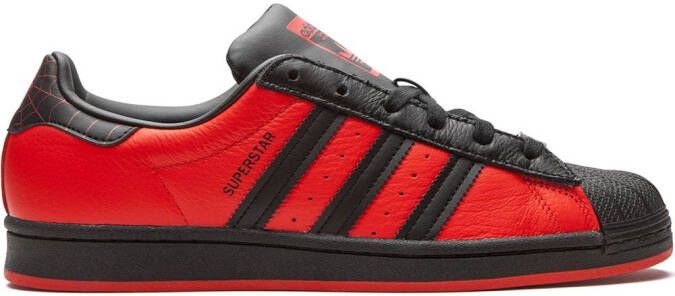 Adidas x Miles Morales Superstar J "Spider- " sneakers Red - Picture 1