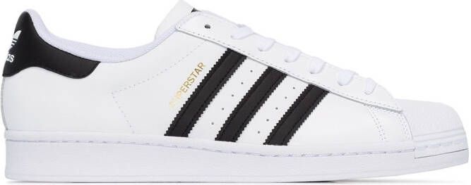 Adidas Superstar "Black White" low-top sneakers - Picture 5