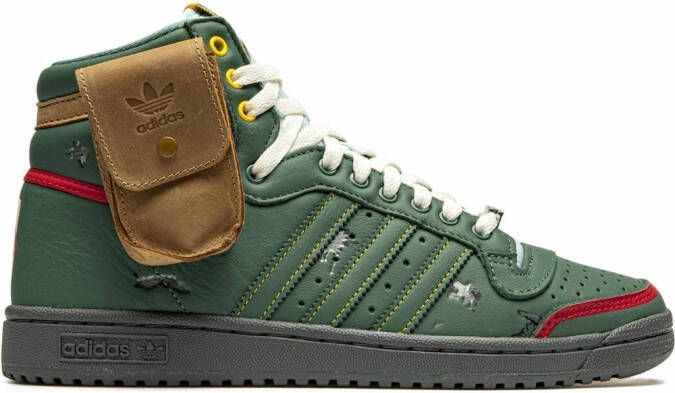 Adidas x Star Wars Top Ten Hi "Boba Fett" sneakers Green