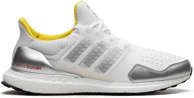 Adidas Ultra Boost lace-up trainers White