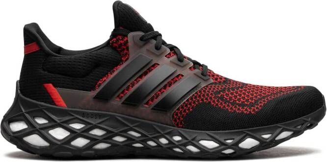 Adidas Ultra Boost Web DNA "Core Black Vivid Red" sneakers