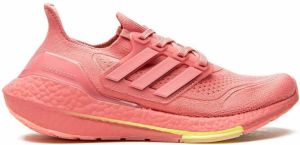 Adidas Ultraboost 21 lace-up sneakers Pink