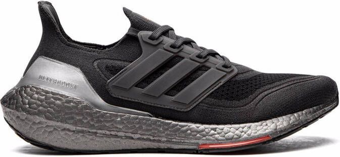 Adidas Ultraboost 21 "Carbon Solar Red" sneakers Black