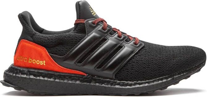 adidas Ultraboost "Core Black Red Suede" sneakers