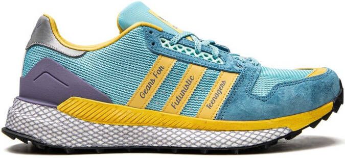 Adidas x Hu Made Questar "Aqua" sneakers Blue