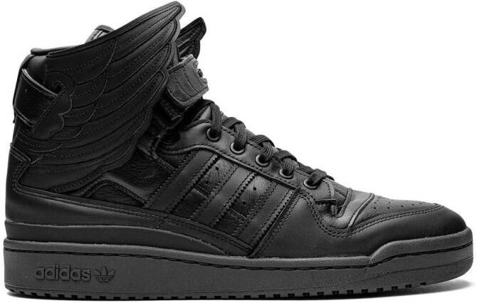 Adidas x Jeremy Scott Forum High Wings 4.0 "Black" sneakers