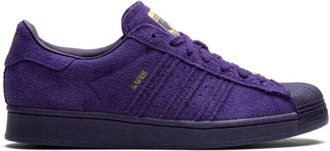 Adidas x Kader Superstar ADV "Sylla Dark Purple" sneakers