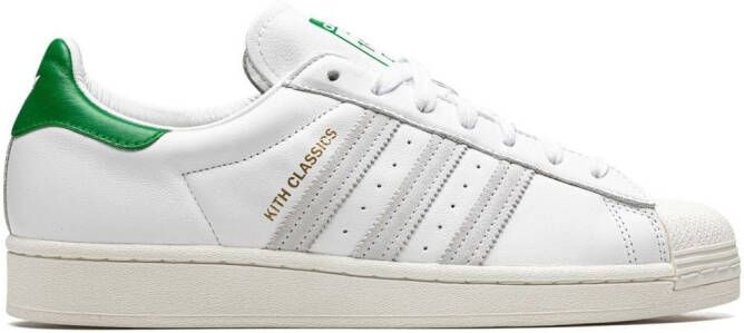 Adidas x Kith Superstar low-top sneakers White